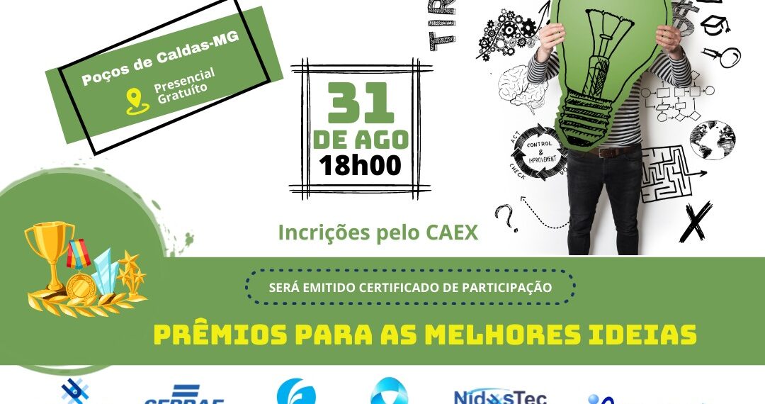Unifal realiza evento voltado ao empreendedorismo nesta quarta em Poços