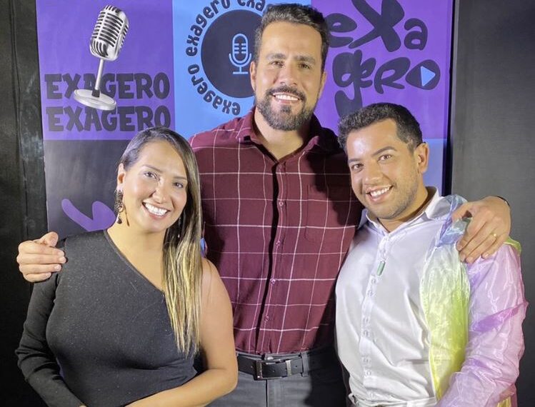 Assista | Podcast Exagero estreia hoje no canal da Onda Poços 96,7 FM