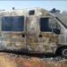 Ambulância do Samu é incendiada por paciente no Sul de Minas