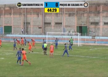 Poços de Caldas Futebol Clube perde na estreia da Segundona do Mineiro