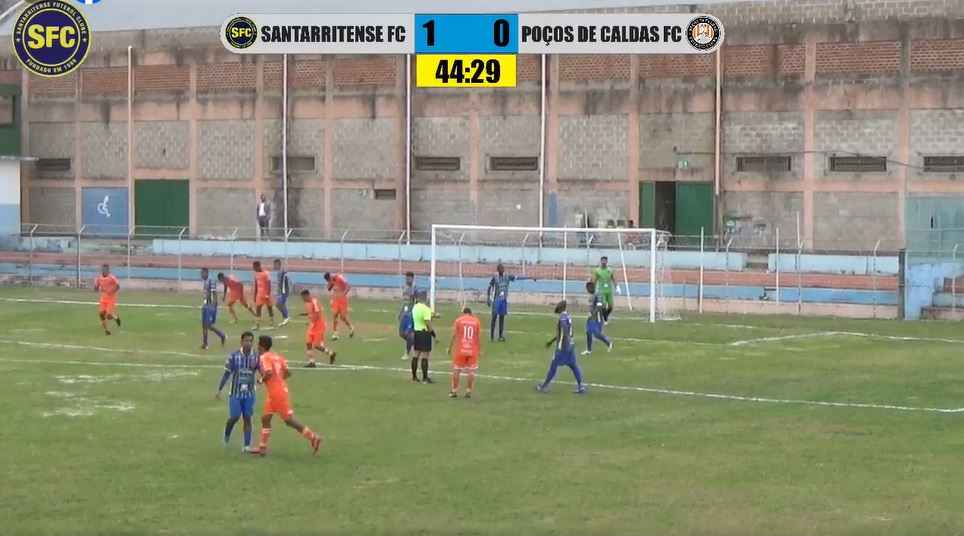 Poços de Caldas Futebol Clube perde na estreia da Segundona do Mineiro