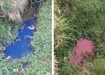 DMA descobre origem de material que atinge água de ribeirão em Poços