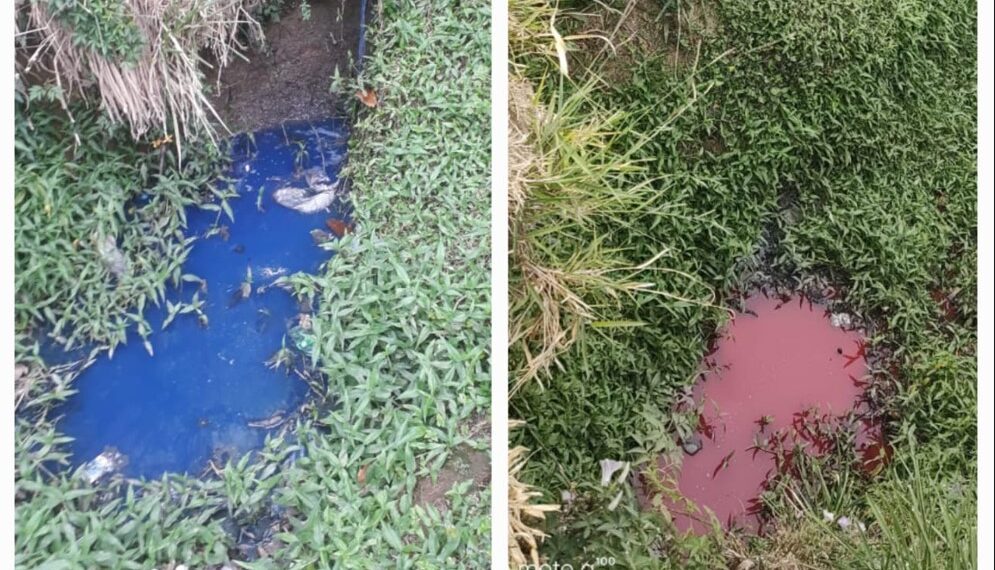 DMA descobre origem de material que atinge água de ribeirão em Poços