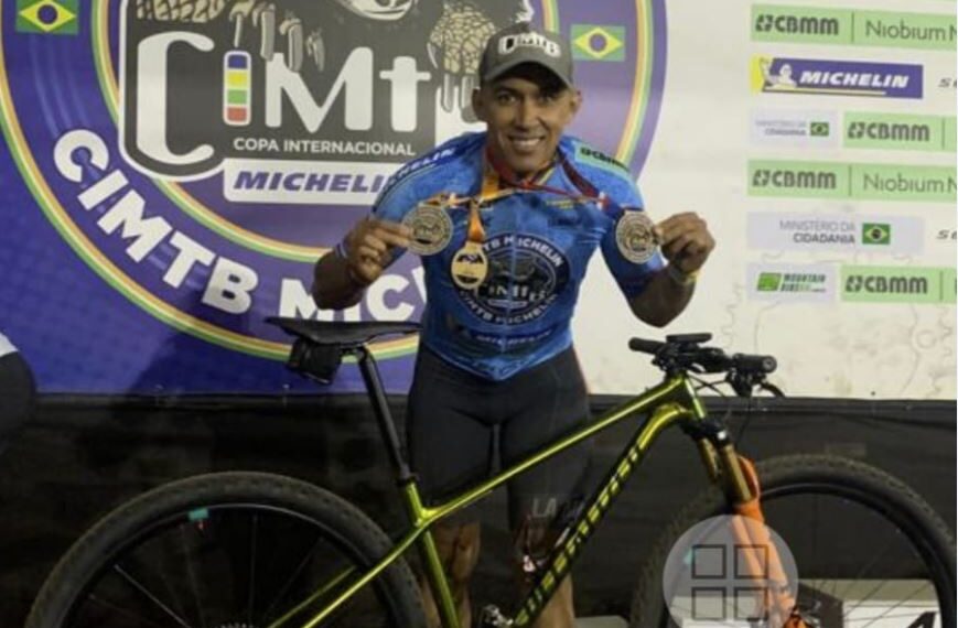 Atleta da GCM de Poços é bicampeão da Copa Internacional de Mountain Bike