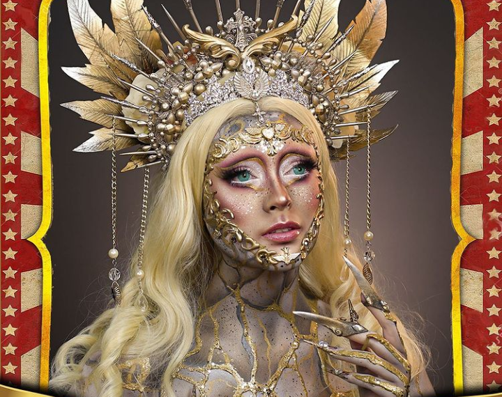 Poços-caldense vence concurso de maquiagem artística 