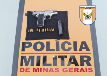 Turista praticante de tiro esportivo é detido com pistola e munições em Poços