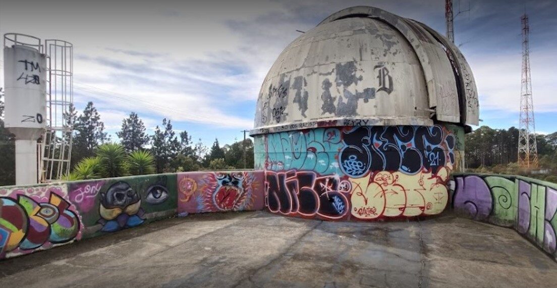 Abandonado há anos, observatório da Serra de São Domingos será revitalizado