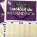 Aposta de Caconde ganha R$ 2,2 milhões na Lotofácil da Independência