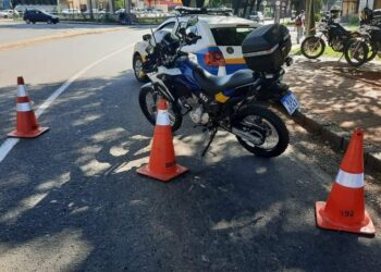 Infrações de trânsito são registradas em Operação da GCM em Poços 