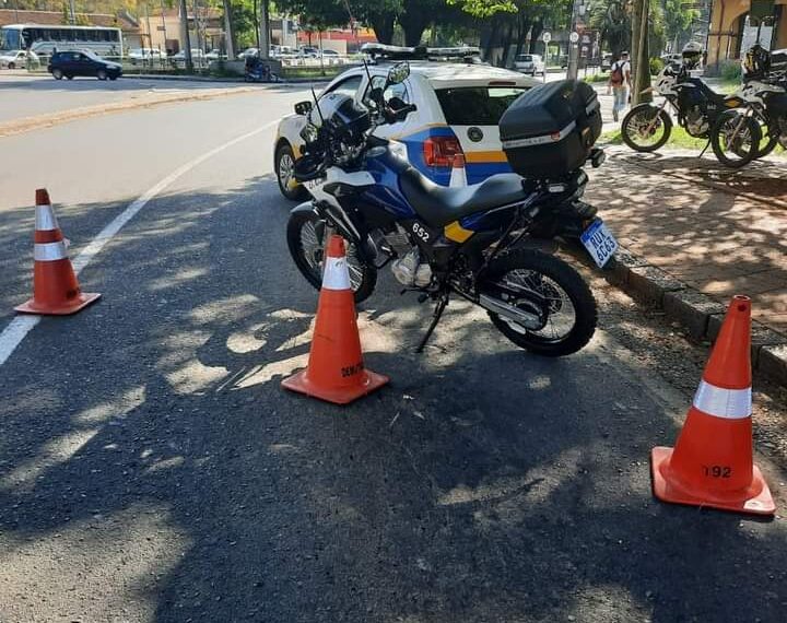 Infrações de trânsito são registradas em Operação da GCM em Poços