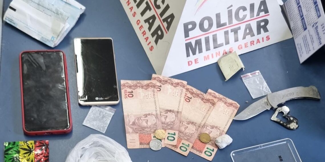 Casal suspeito de tráfico de drogas é preso em Poços