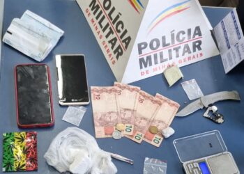 Casal suspeito de tráfico de drogas é preso em Poços