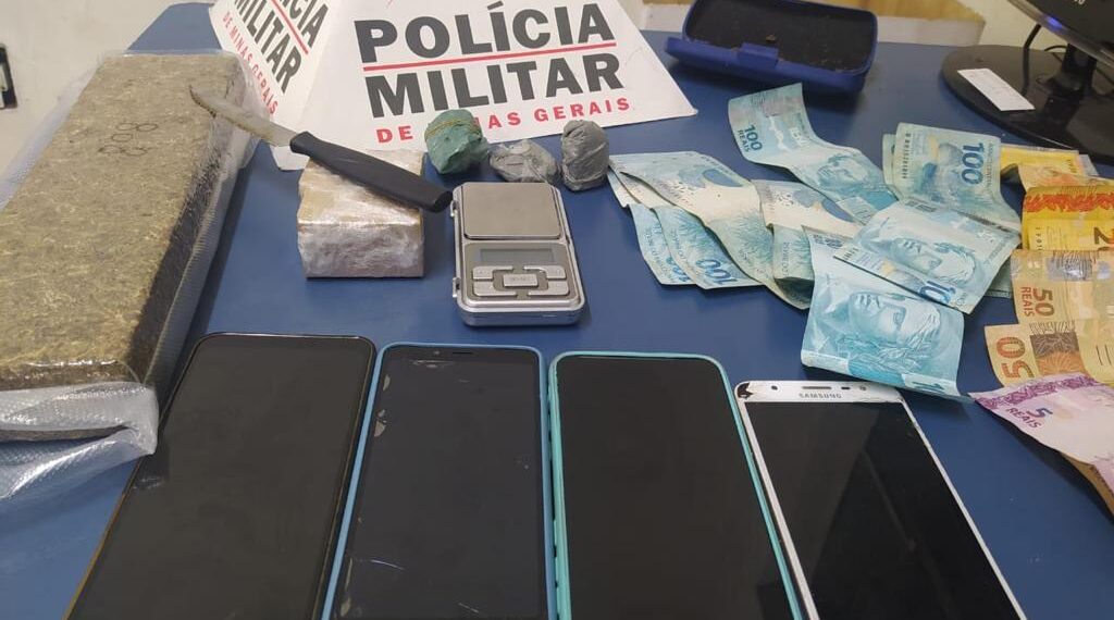 5 pessoas são detidas suspeitas de tráfico de drogas em Poços