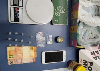 Imóvel usado para tráfico de drogas é descoberto e suspeito é preso em Campestre