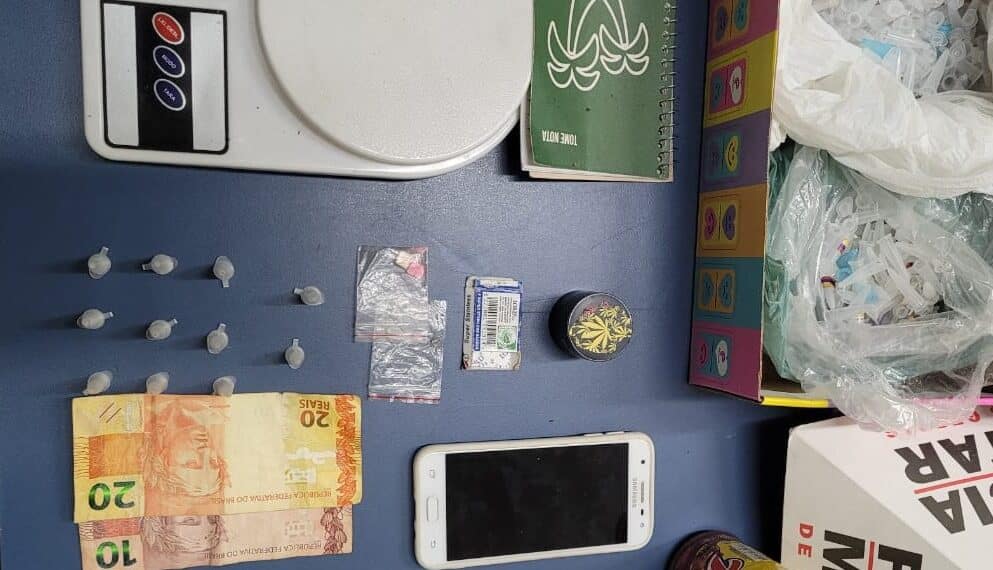 Imóvel usado para tráfico de drogas é descoberto e suspeito é preso em Campestre