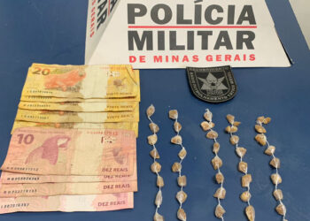 PM prende suspeito por tráfico de drogas no Bairro São João em Poços de Caldas