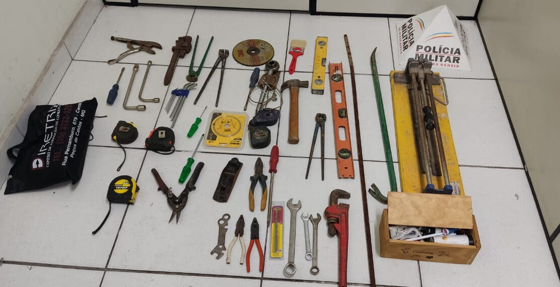 Homem é preso após furto em Poços de Caldas