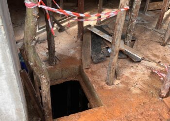 Trabalhadores ficam inconscientes após entrarem em porão de obra
