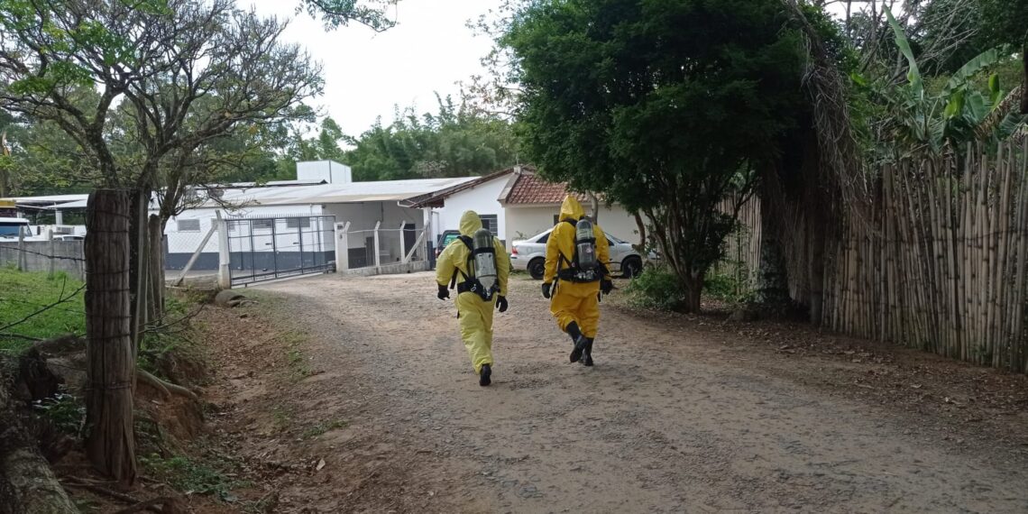 Após vazamento de amônia, homem é levado ao Hospital em Andradas