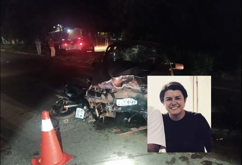 Professora morre em acidente envolvendo três veículos na BR-459