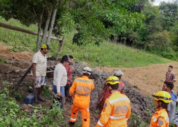 Indígena que ficou parcialmente soterrado durante escavação está bem