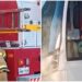 Vídeo: Bombeiros de Poços de Caldas combatem princípio de incêndio em ônibus