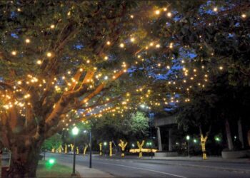 Luzes de Natal serão inauguradas oficialmente nesta sexta (04) em Poços de Caldas