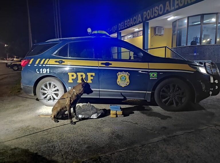Motorista é flagrado transportando cocaína e pasta base no sul de Minas