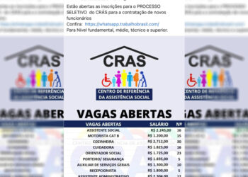Alerta: é falsa mensagem sobre processo seletivo para o CRAS de Poços de Caldas