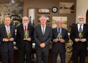 Encontro de ex-prefeitos marcou a manhã do aniversário de Poços de Caldas