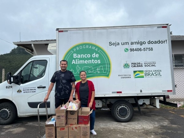 Banco de alimentos de Poços de Caldas recebe doação de 57 kits de higiene pessoal