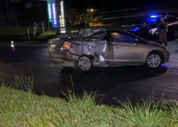 Mais um acidente é registrado na Avenida João Pinheiro em Poços