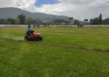 Prefeitura de Poços faz reforma no Ronaldão para o Campeonato Mineiro