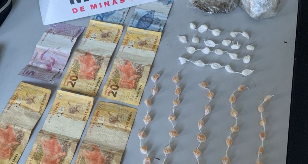 Adolescente é apreendido com drogas em Poços de Caldas