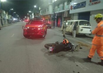 Acidente deixa motociclista ferido em Poços de Caldas