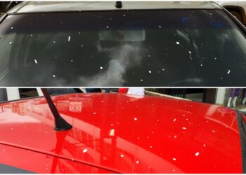 Polícia Militar é acionada após carros serem atingidos por respingos de tinta em Poços de Caldas