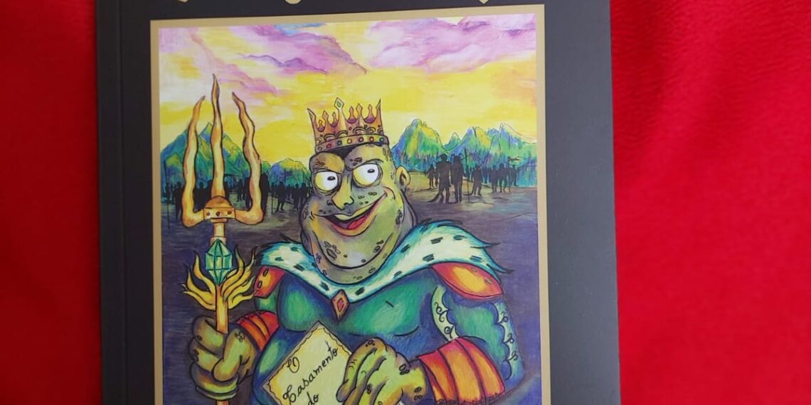 Livro infantojuvenil ‘ O Rei Sapo – O casamento do Sapo Inácio’ é lançado em Poços