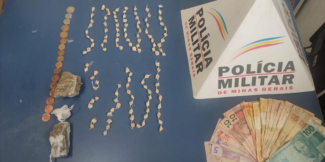 Adolescente é apreendido suspeito de traficar drogas em Poços