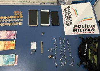 Três homens são presos com drogas em Poços