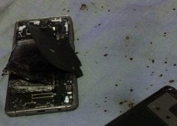 Celular pega fogo em cima da cama de empresário