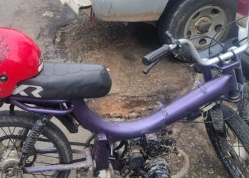 PM recupera mobilete furtada e prende receptador em Poços de Caldas