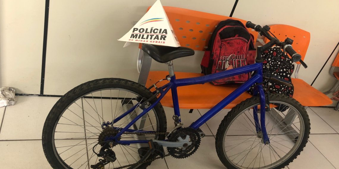 Polícia Militar de Poços de Caldas recupera bicicleta de berçarista que havia sido furtada