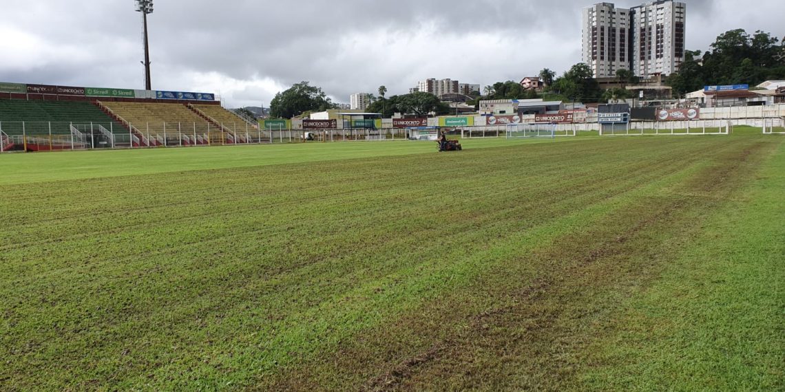 Ronaldão passa por vistoria da FMF e deverá estar em boas condições para receber jogos da Caldense no Mineiro