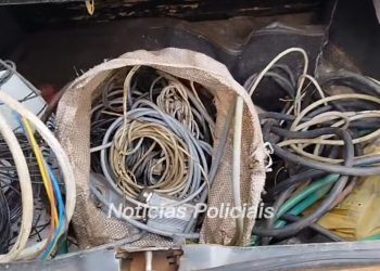 Guarda Municipal de Vargem Grande do Sul recupera 100 kg de fios de cobre que haviam sido furtados