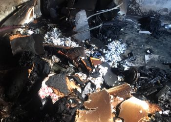 Homem surta e coloca fogo na própria casa em Campestre