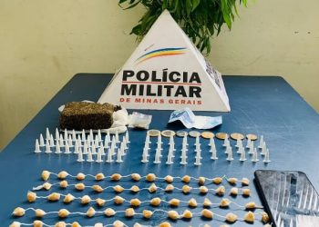 Adolescente é apreendido com grande quantidade de drogas em Poços de Caldas