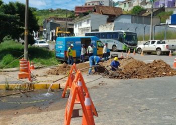 Chuvas intensas provocam danos em redes de água em Poços de Caldas