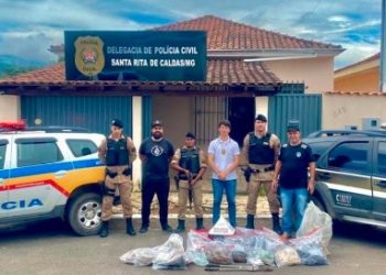 Polícia Civil e PM prendem suspeito após furto de gado em Santa Rita de Caldas