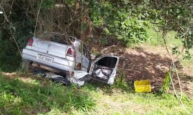 Motorista morre em acidente em Andradas