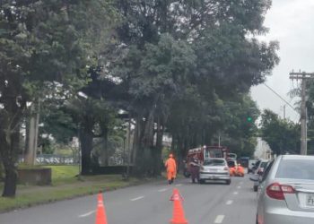 Acidente entre moto e carro é registrado em Poços